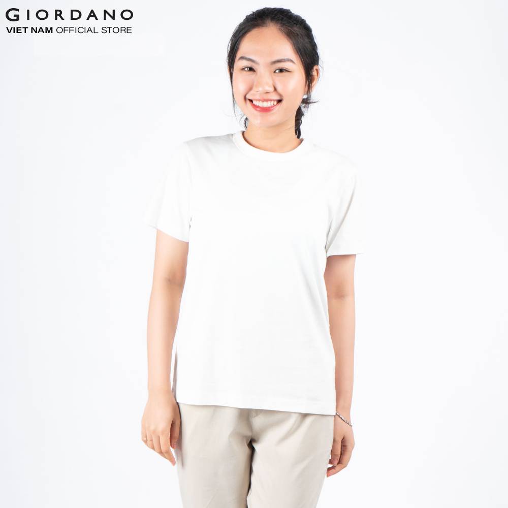 Áo Thun Nữ Cổ Tròn Giordano 05329329