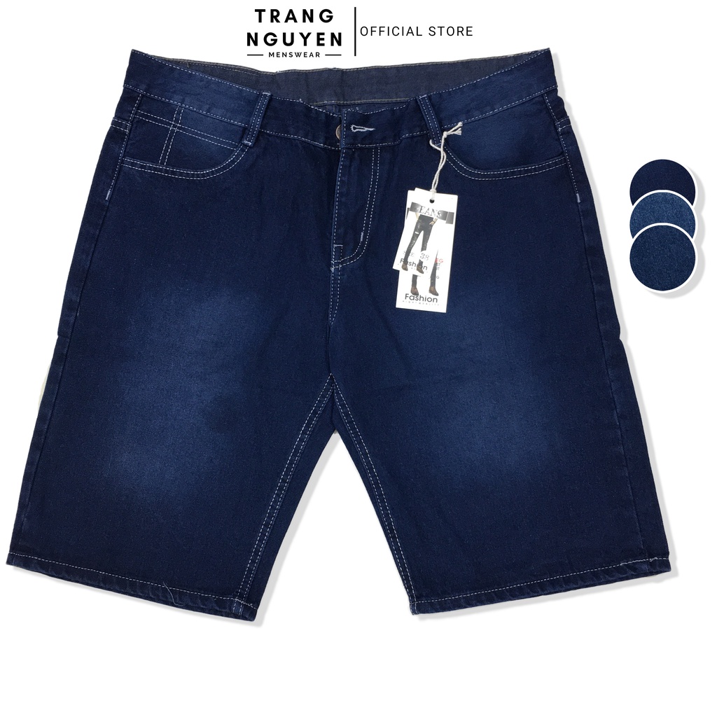 Quần Short Jeans Cotton Nam Big Size 70-95kg Trẻ Trung Cao Cấp ShJ_D