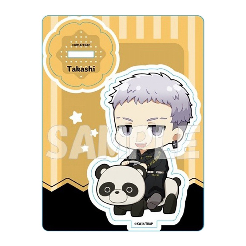 Mô hình nhân vật Anime Tokyo Revengers Manjiro Ken Takemichi Hinata Atsushi bằng acrylic có giá đỡ để bàn trang trí