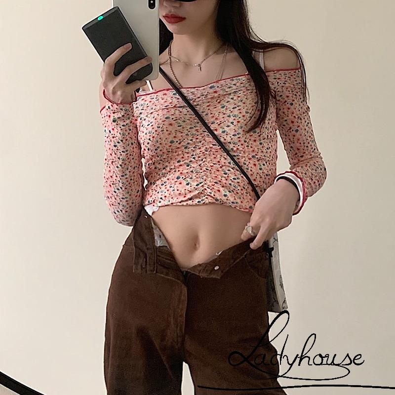 Quần dài nữ ống rộng lưng cao màu sắc vintage thời trang