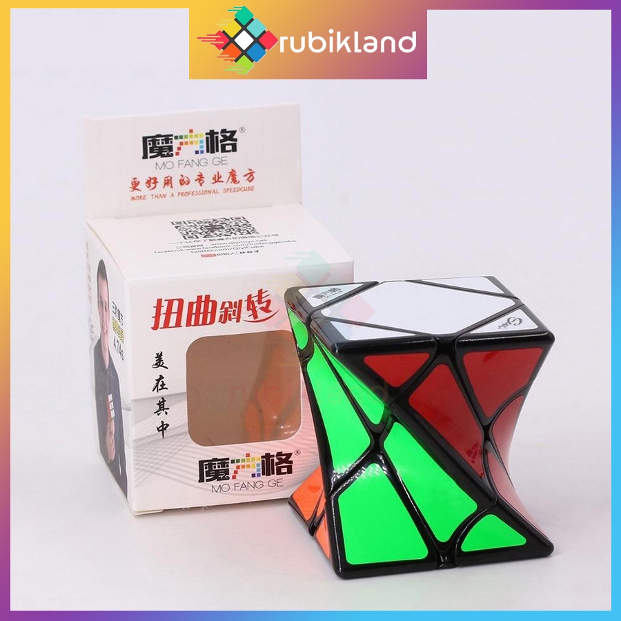 Rubik Biến Thể QiYi Twisty Skewb MoFangGe Skewb Rubic Đồ Chơi Trí Tuệ Trẻ Em