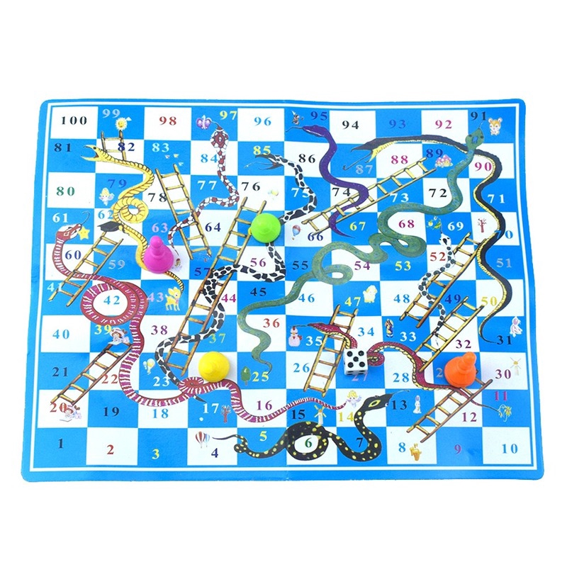 Bộ Trò Chơi Rắn Nhựa Mini