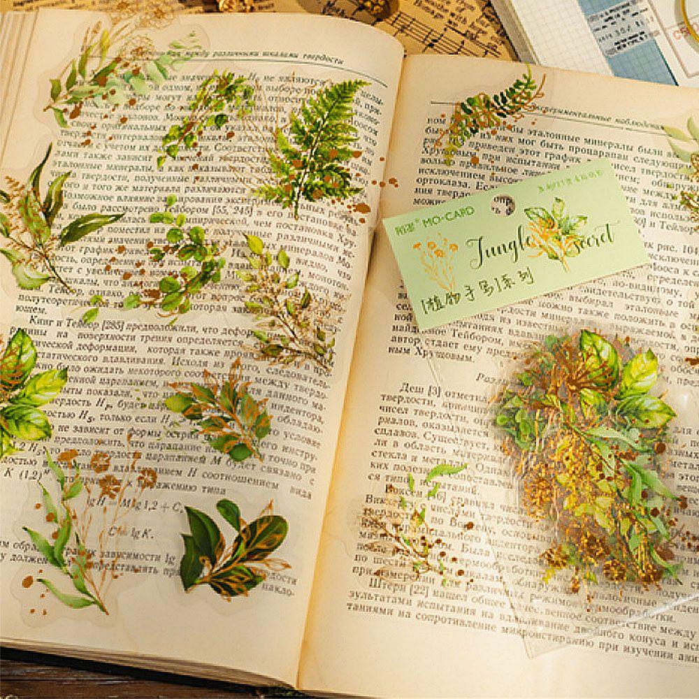 Bộ 30 Miếng Dán Nhiều Màu Sắc Dùng Trang Trí Nhà Cửa|Phụ Kiện Trang Trí Sổ Tay / Nhật Ký Hình Hoa Xinh Xắn