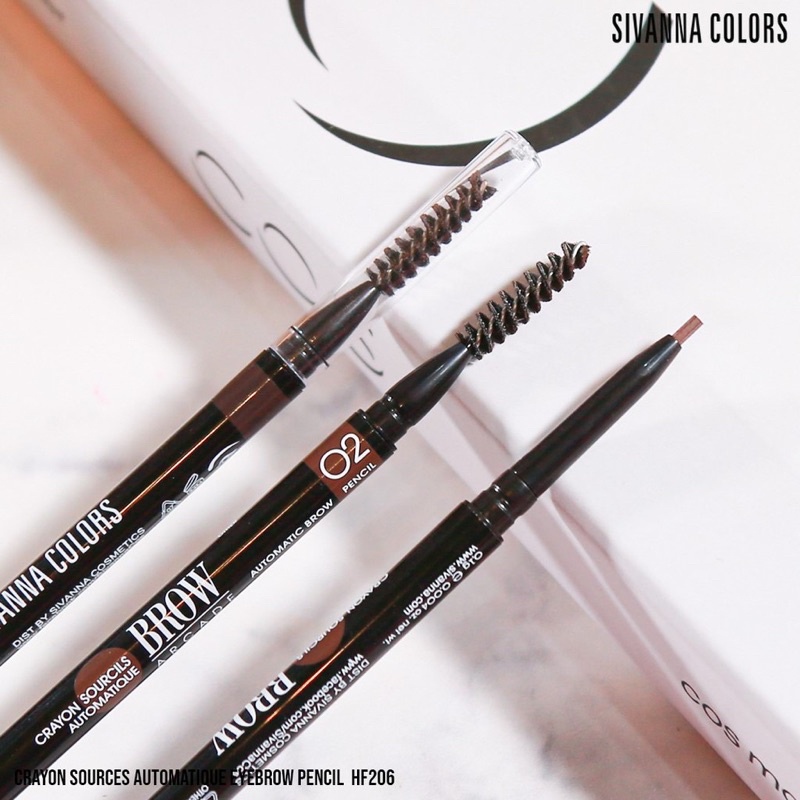 Kẻ mày Sivanna Colors crayon sources automatique eyebrow pencil HF206 | BigBuy360 - bigbuy360.vn