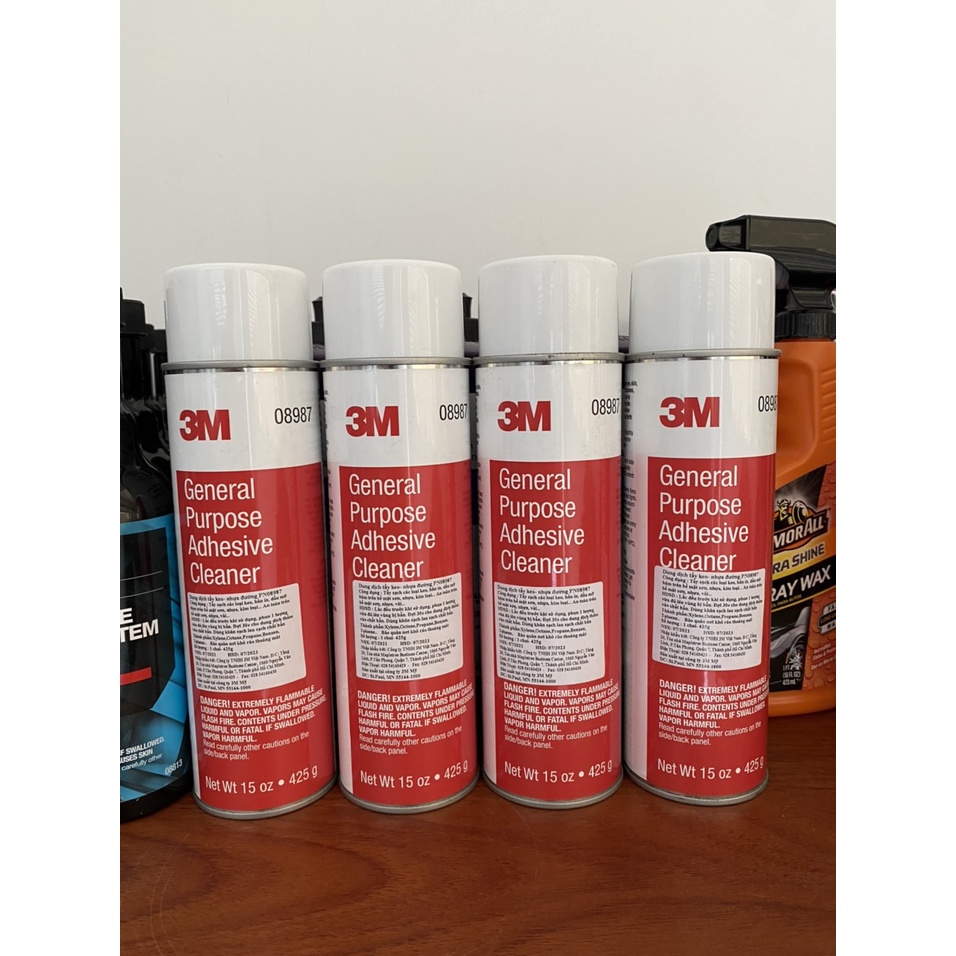 Chai xịt tẩy nhựa đường, tẩy keo bám trên xe ô tô - xe máy 3M 08987 - Hàng nhập khẩu Mỹ