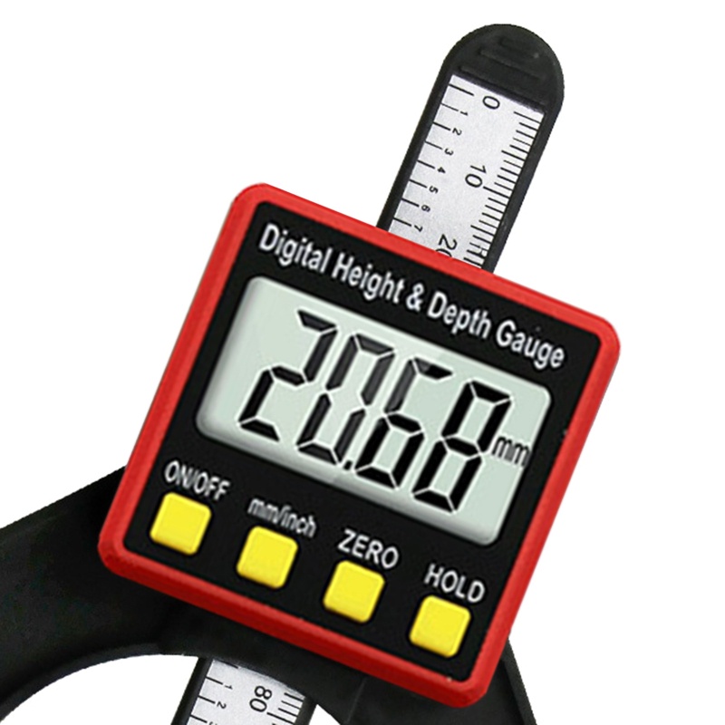 Thước Đo Chiều Cao Màn Hình LCD Kỹ Thuật Số Chuyên Dụng Cho Chế Biến Gỗ