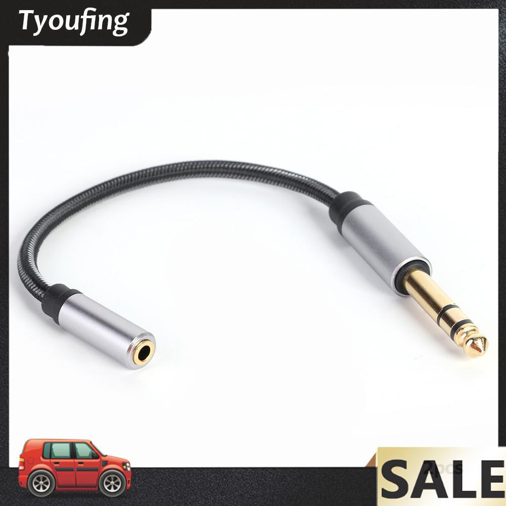 2 Cáp Chuyển Đổi Từ Cổng 3.5 mm Sang Giác Cắm 6.35mm Trs Nylon