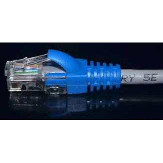 Đầu chụp hạt mạng RJ45 bằng nhựa dẻo ABS Màu Xanh- COMBO 20 CÁI