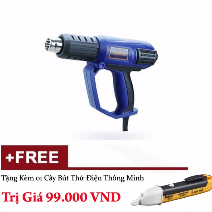 Máy thổi hơi nóng Maxpro MPHG 2000 Tặng bút thử điện thông minh