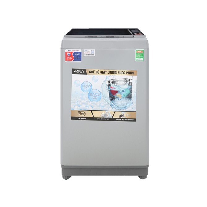 (HCM) Máy giặt Aqua 9 Kg AQW-S90CT.H2