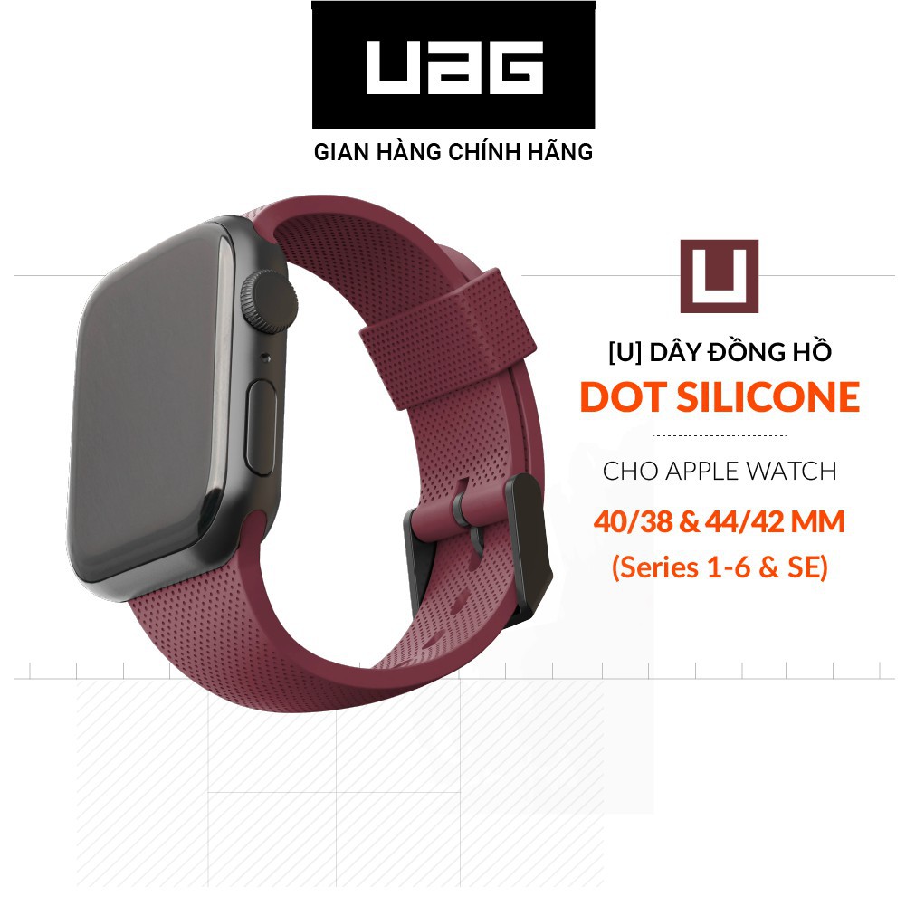 [U] Dây đồng hồ UAG Dot Silicone cho Apple Watch Size 40mm va 44mm