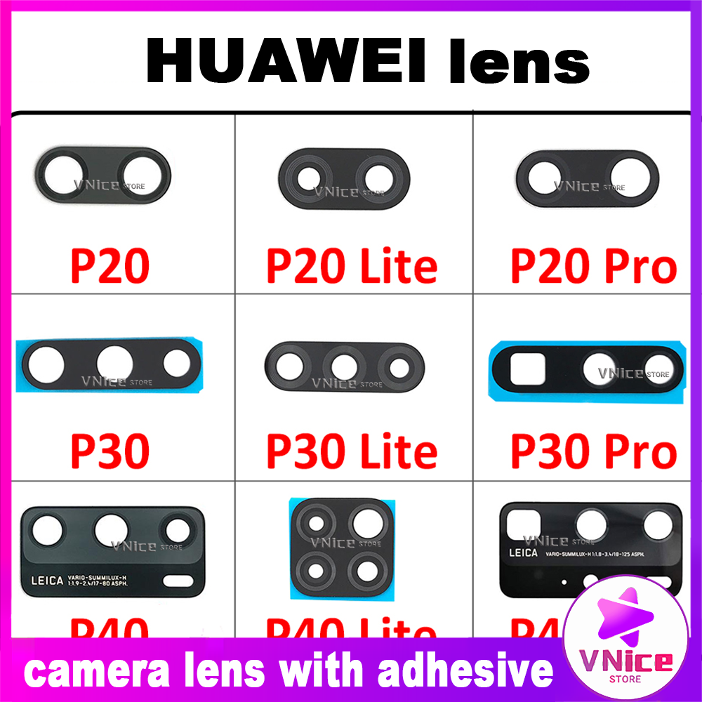 Thấu kính gắn camera sau dành cho điện thoại Huawei P30 P40 Lite P20 Pro