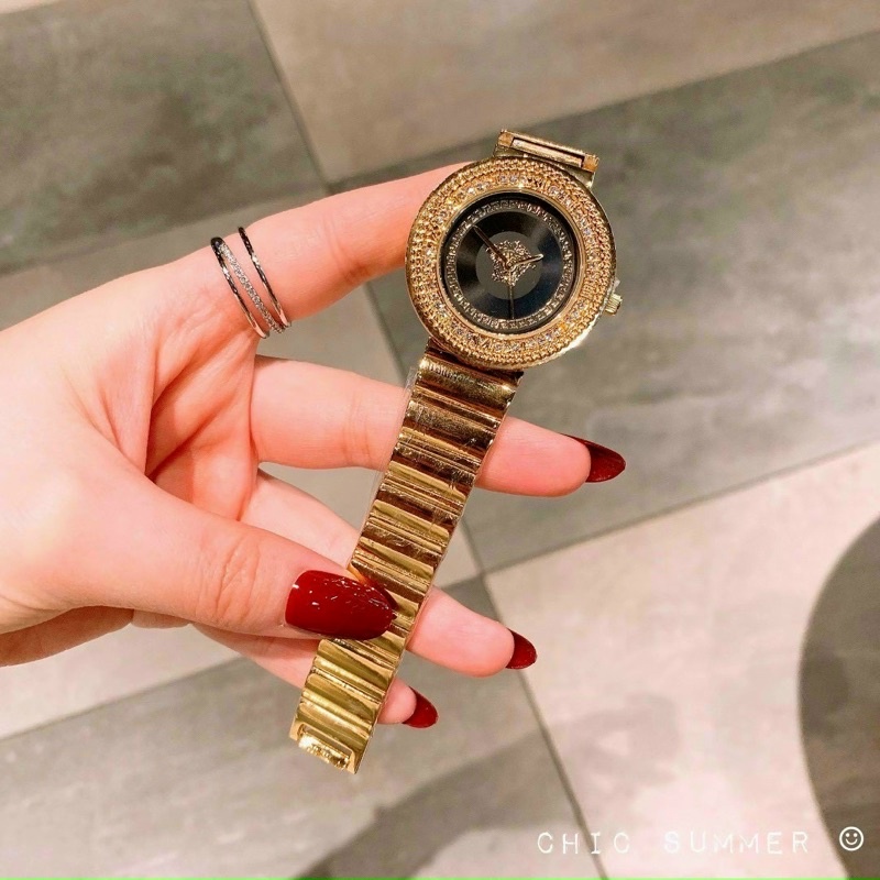Đồng Hồ Nữ Versace Tròn đẹp Thời Trang