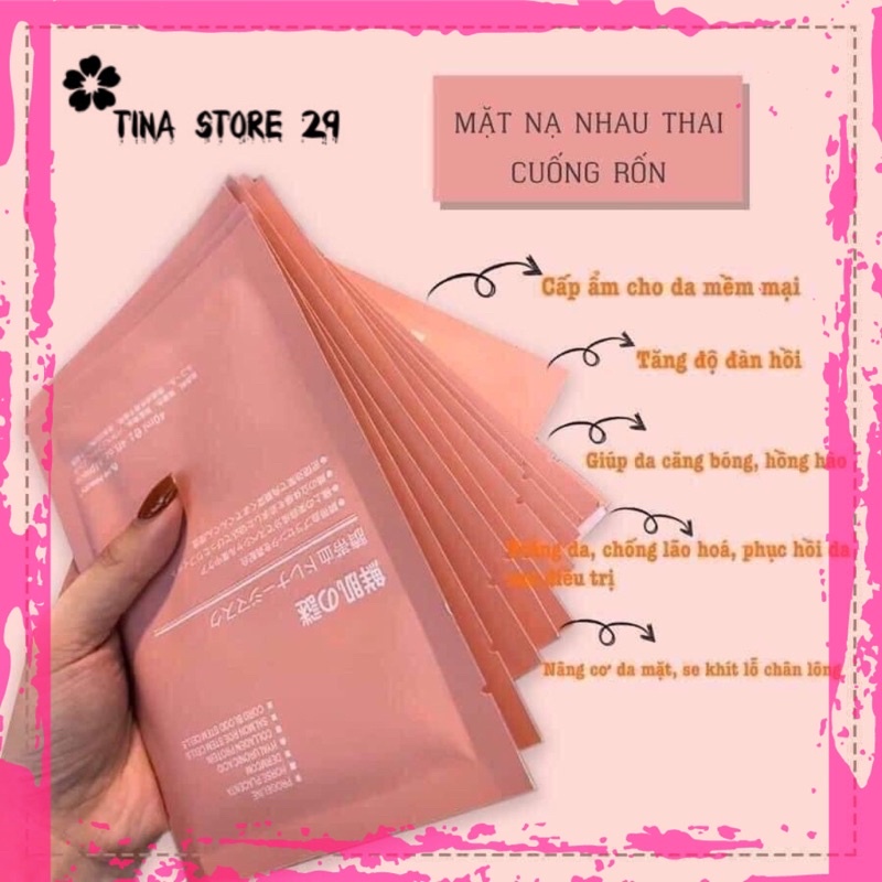 MẶT NẠ NHAU THAI CỪU CHÍNH HÃNG [ GIÁ SỈ ] TRẮNG DA CẤP ẨM MỀM MỊN