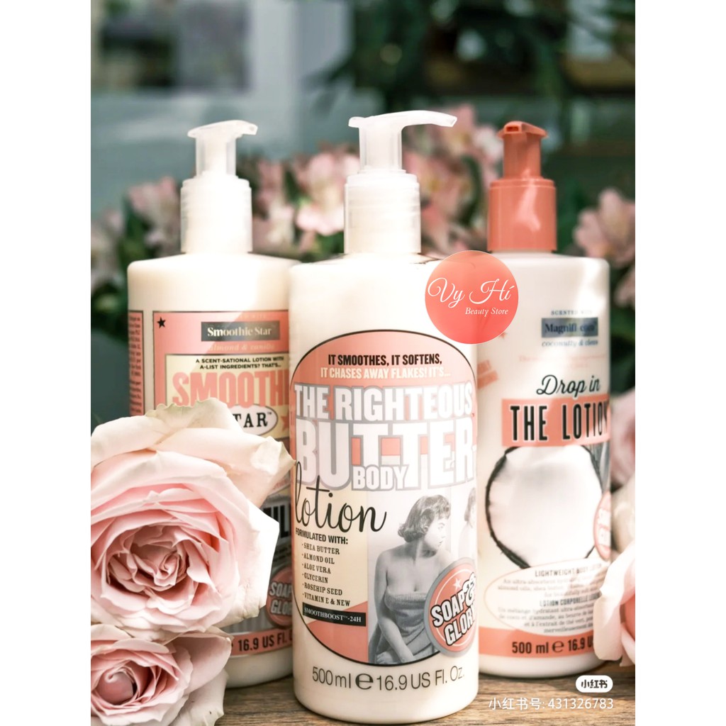 Lotion Soap &amp; Glory the righteous butter body lotion dưỡng ẩm