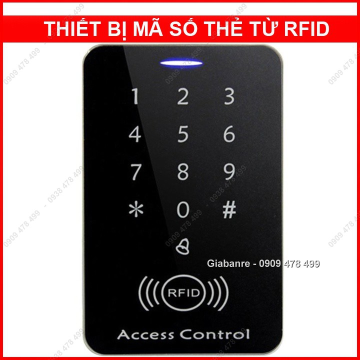 THIẾT BỊ ĐỌC MÃ SỐ VÀ THẺ TỪ RFID - KÈM 10 THẺ TỪ - 5589