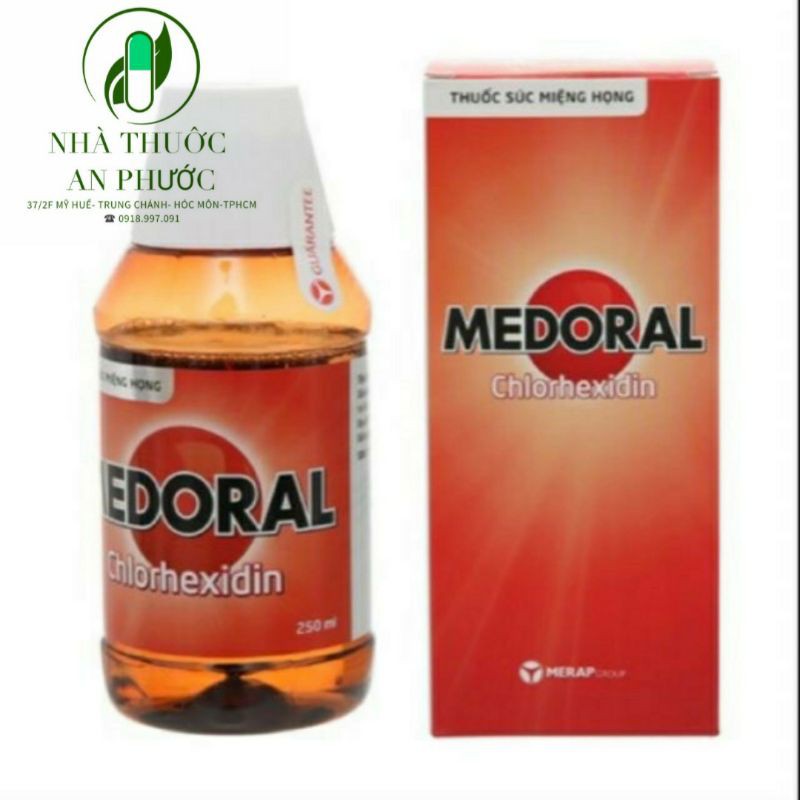 ✅ ( AN PHƯỚC PHARMA) Nước Súc Miệng Medoral Chai 250ml