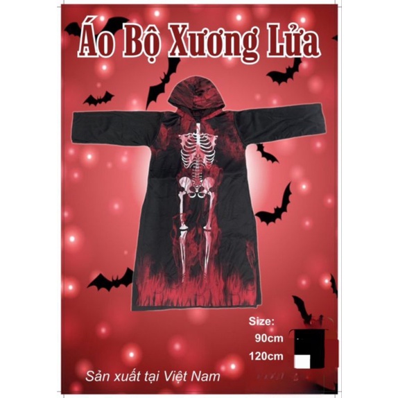 Áo choàng hóa trang Halloween cho bé trai gái