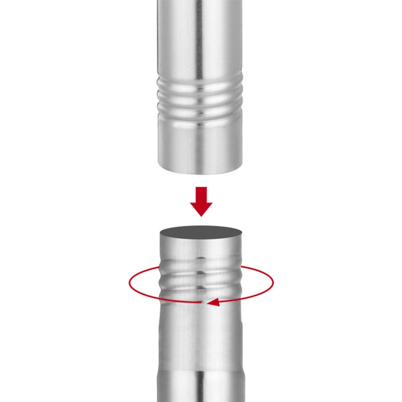 Bộ Cần Xoay 1 8m Bằng Thép Không Gỉ Gắn Tường