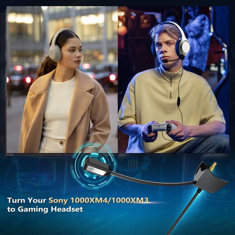 Tai Nghe Chụp Tai WH-1000XM4 1000XM3 Chuyên Dụng Cho Phỏng Vấn Trực Tiếp