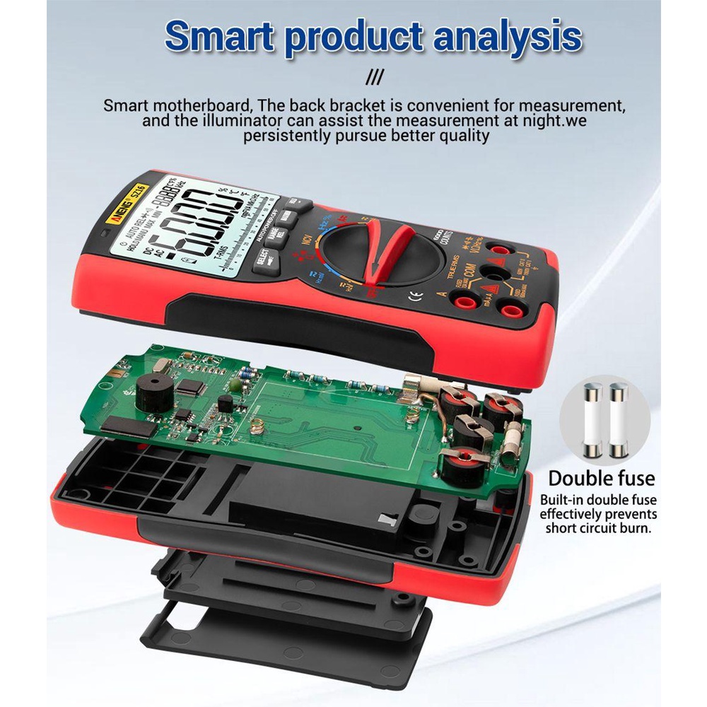 PINEVN Vạn Năng Kế Thông Minh Kỹ Thuật Số Có Độ Chính Xác Cao RMS Analog