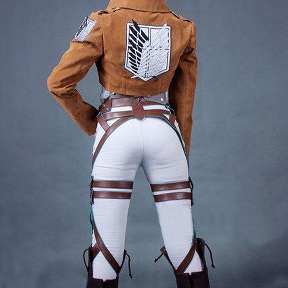 Dây đai da hóa trang Anime Attack on Titan thiết kế chắc chắn