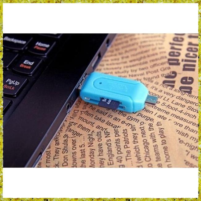 Đầu đọc thẻ nhớ PC USB OTG TF / SD Flash cho điện thoại | BigBuy360 - bigbuy360.vn