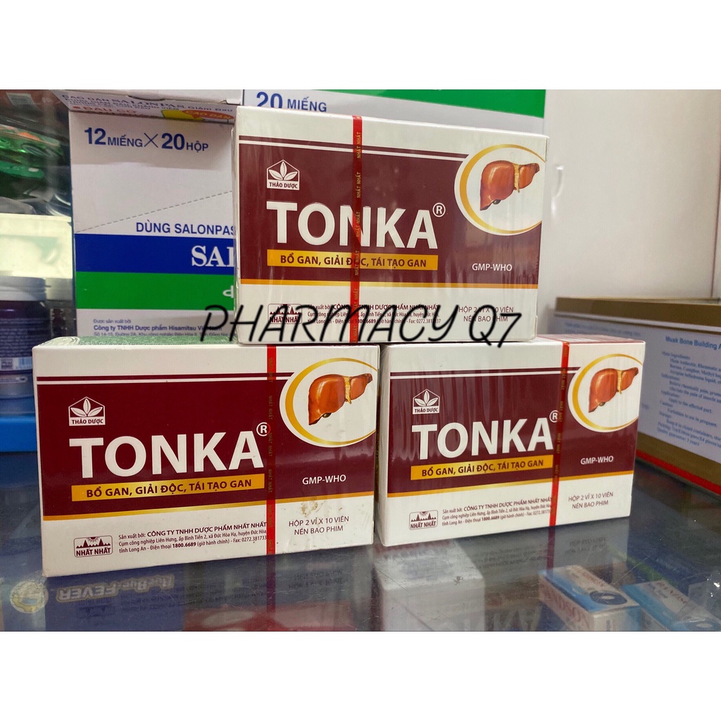 CHÍNH HÃNG Viên uống Tonka Nhất Nhất* TONKA