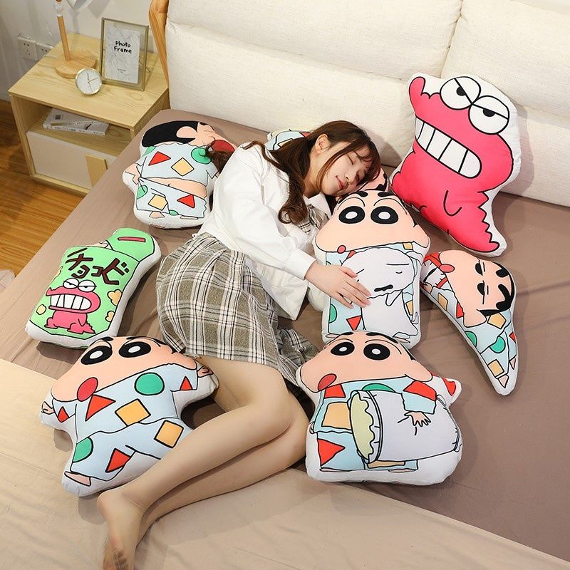 Sma crayon shin-chan gối gối búp bê đầu giường sofa đệm phim hoạt hình gối gối quà tặng sinh nhật