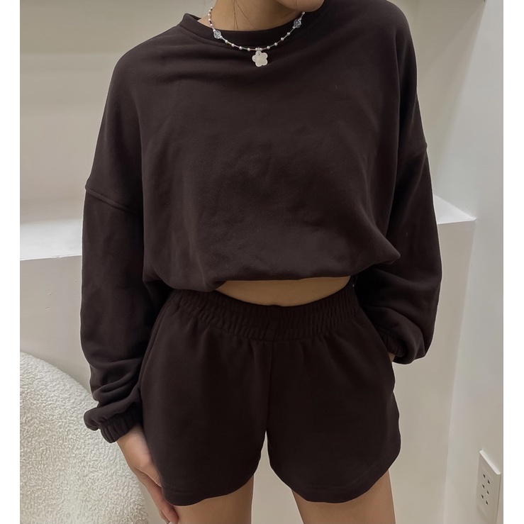 Set Quần Short + Áo Croptop