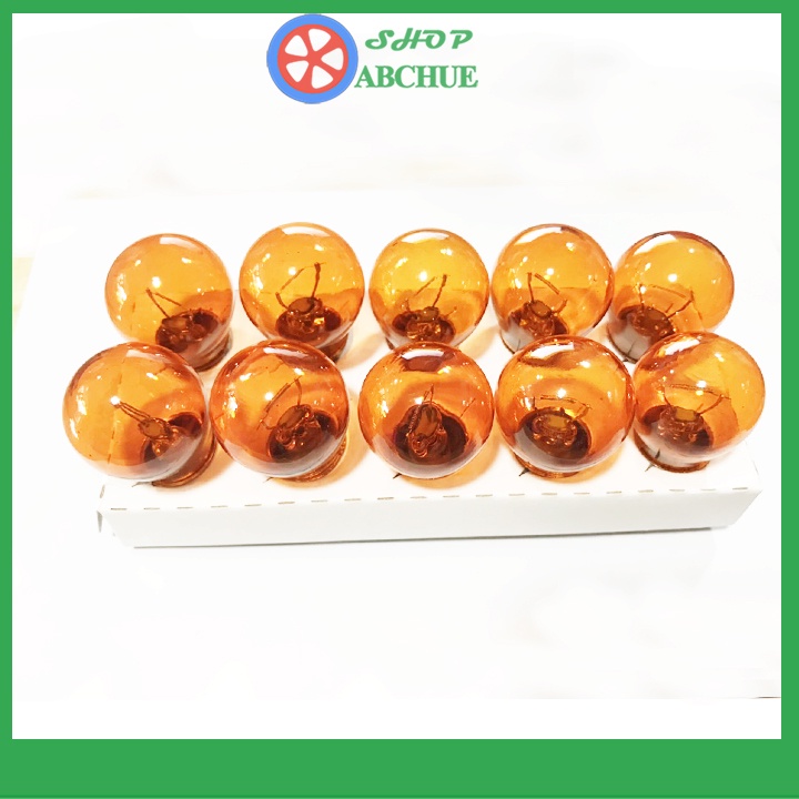 Bóng Đèn Xi Nhan Ô Tô  1 tóc Chân Cài 12V21W -24V21W Màu Vàng