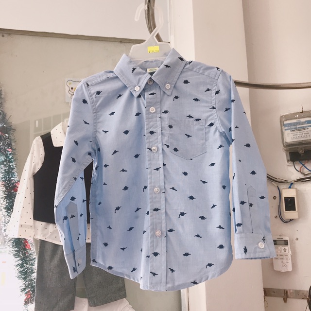 ÁO SƠ MI BÉ TRAI LITTLE 5 MÀU CỰC XỊN