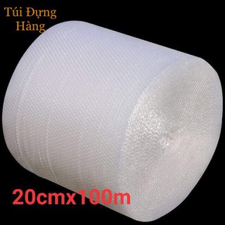 XỐP BỌC HÀNG 💥20cm x 100m💥 Xốp bóng khí , Xốp nổ cuộn 100m