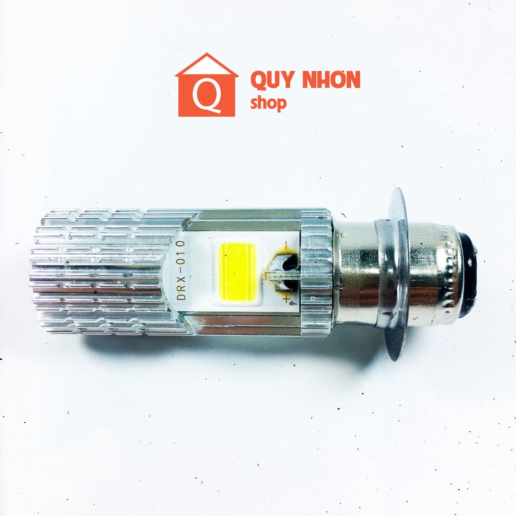 Bóng đèn pha led DRX ánh sáng gôm, led pha chân B5 cho các dòng xe wave, dream