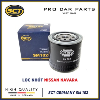 Lọc nhớt nissan navara sct germany sm 102