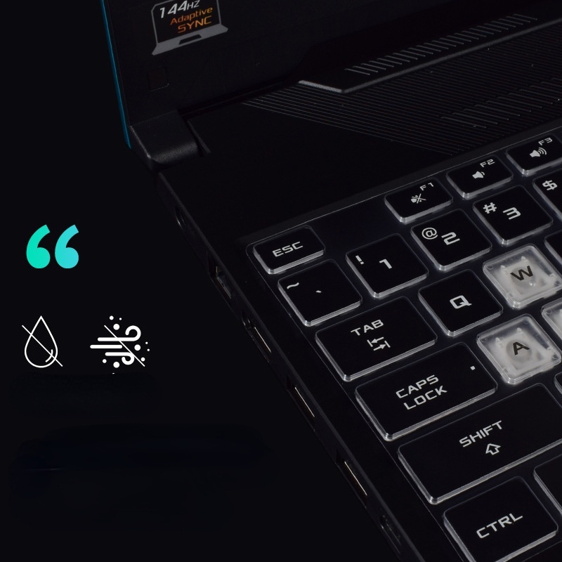 Film Dán Bảo Vệ Bàn Phím Laptop Chống Bụi Cho ASUS TUF Gaming A15  FX507 ZX53VD15-15 FX50JV pro FX53VD ZX53 V555U GL553 W6300 VD6700 7700 7300