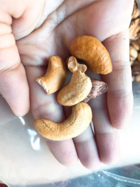 (SALE SỐC TRI ÂN KHÁCH HÀNG) 14kg HẠT ĐIỀU RANG MUỐI BỂ/VỠ - CÒN VỎ LỤA