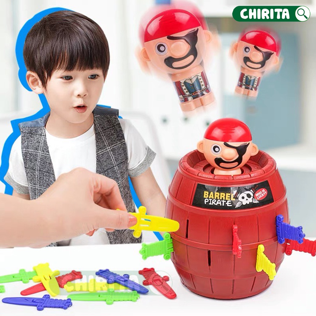 Đồ Chơi Đâm Hải Tặc SIZE LỚN/ Mini 24 Kiếm/16 Kiếm - Đồ Chơi Hải Tặc Rút Kiếm Trẻ Em Cho Bé Trai, Bé Gái Chirita