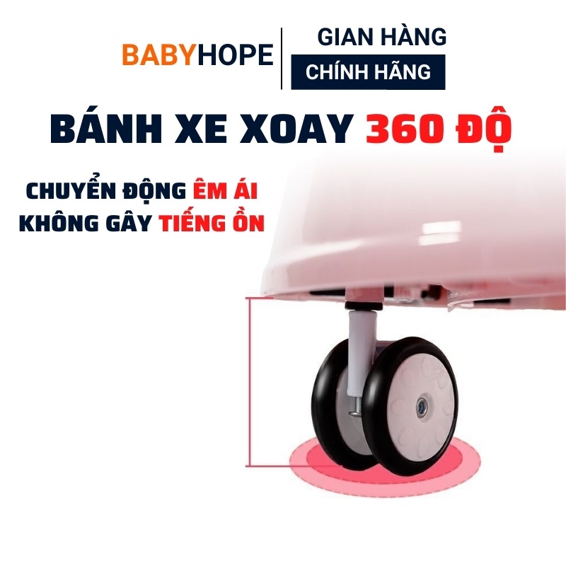 Xe tròn tập đi, xe tập đi cho bé có nhạc,điều chỉnh độ cao,có bàn ăn dặm CAO CẤP