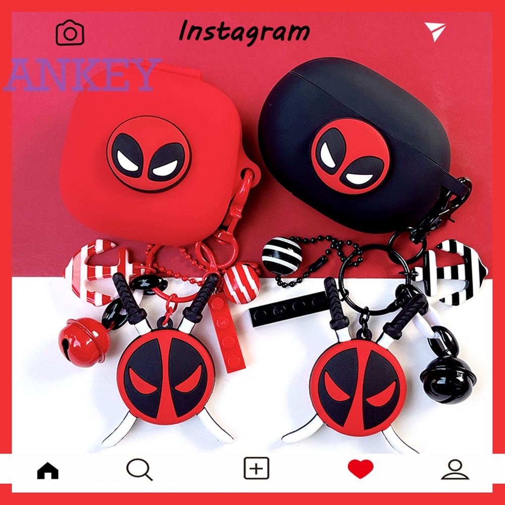 Beats Fit Pro / Beats Studio Buds Vỏ Bảo Vệ Hộp Sạc Tai Nghe Kèm Móc Khóa Tiện Lợi