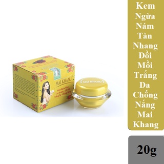 Kem Mai Khang Ngừa Nám Tàn Nhang - Đồi Mồi - Trắng Da - Chống Nắng (20g)