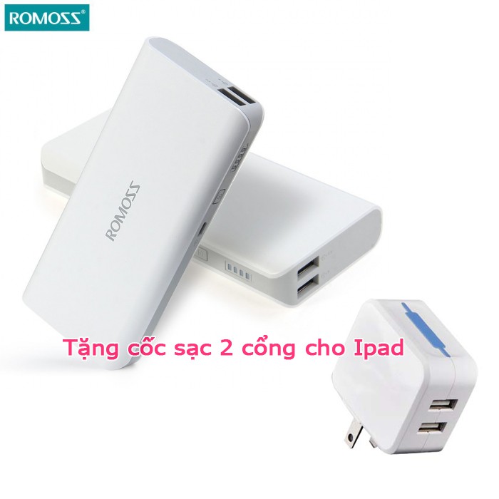 Pin sạc dự phòng Romoss Sense 4 10400mAh