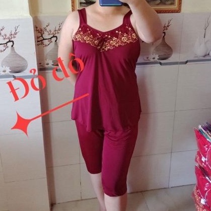 Bộ lửng thun lạnh mịn mặc nhà [45kg tới 75kg] | BigBuy360 - bigbuy360.vn