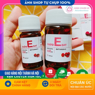 E đỏ Nga, vitamin E đỏ 400mg, 30 viên - Xuất xứ Nga