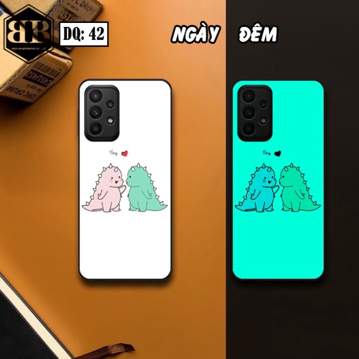 Ốp lưng kính Dạ Quang dành cho Samsung Galaxy A23 phát sáng trong đêm