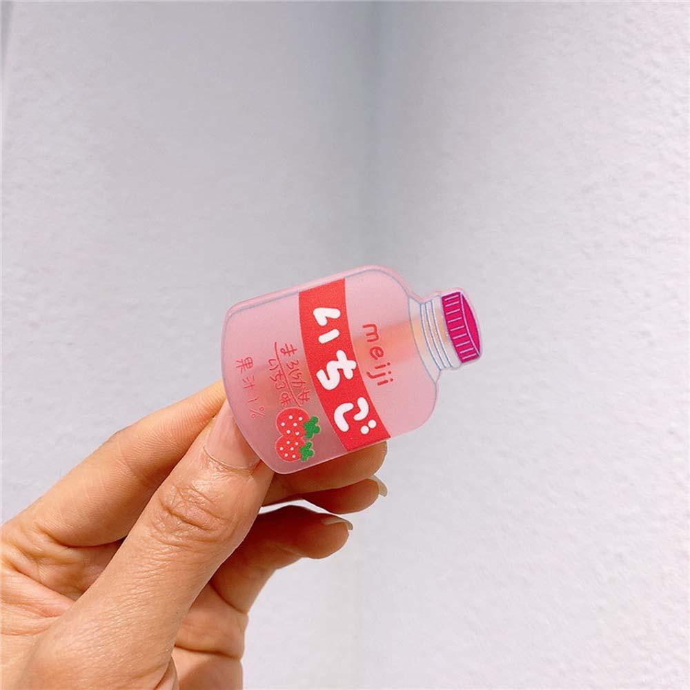 USNOW Kẹp Tóc Nhựa Hình Hoạt Hình Xinh Xắn Cho Bé Gái