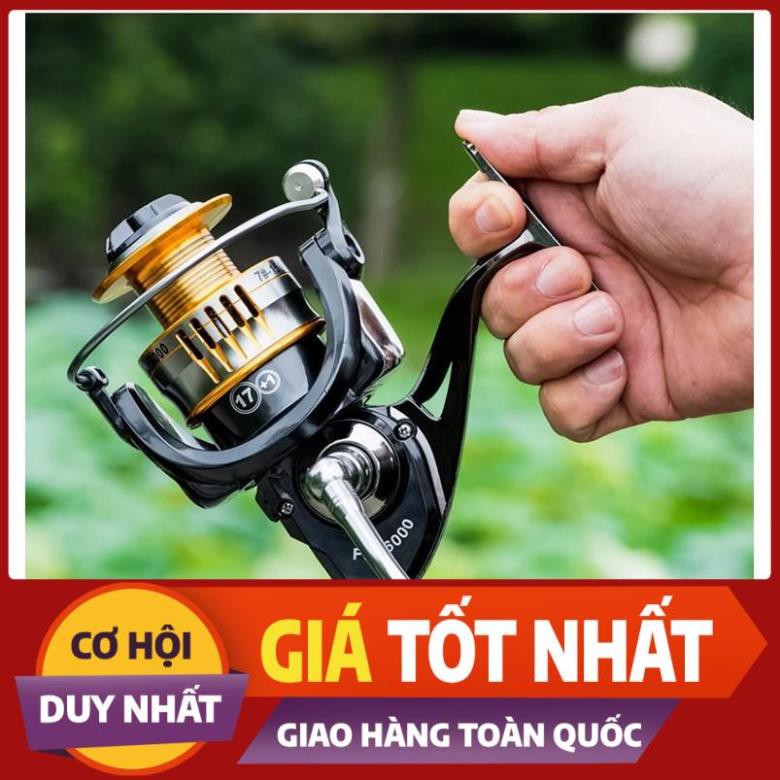 [ Xả Nhanh] Máy câu cá FBE - Full Kim Loại - Siêu Tải