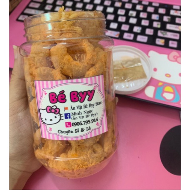 Da heo tỏi tẩm phômai chà bông HỦ NHỎ 100g