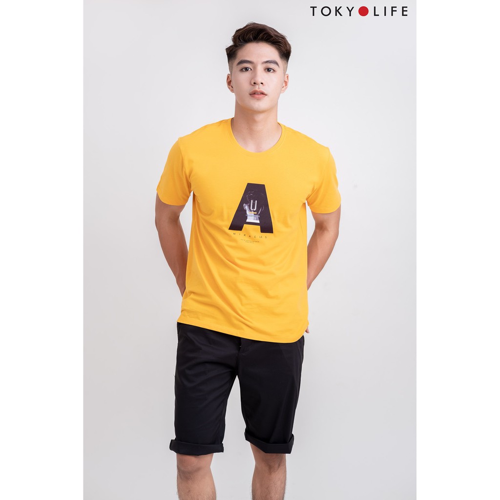 Quần Shorts Nam TOKYOLIFE nam tính, mạnh mẽ E7SHP008G