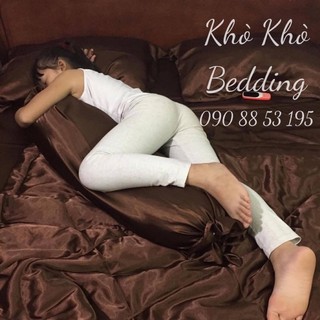 Chăn ga phi lụa cao cấp Khò Khò Bedding.